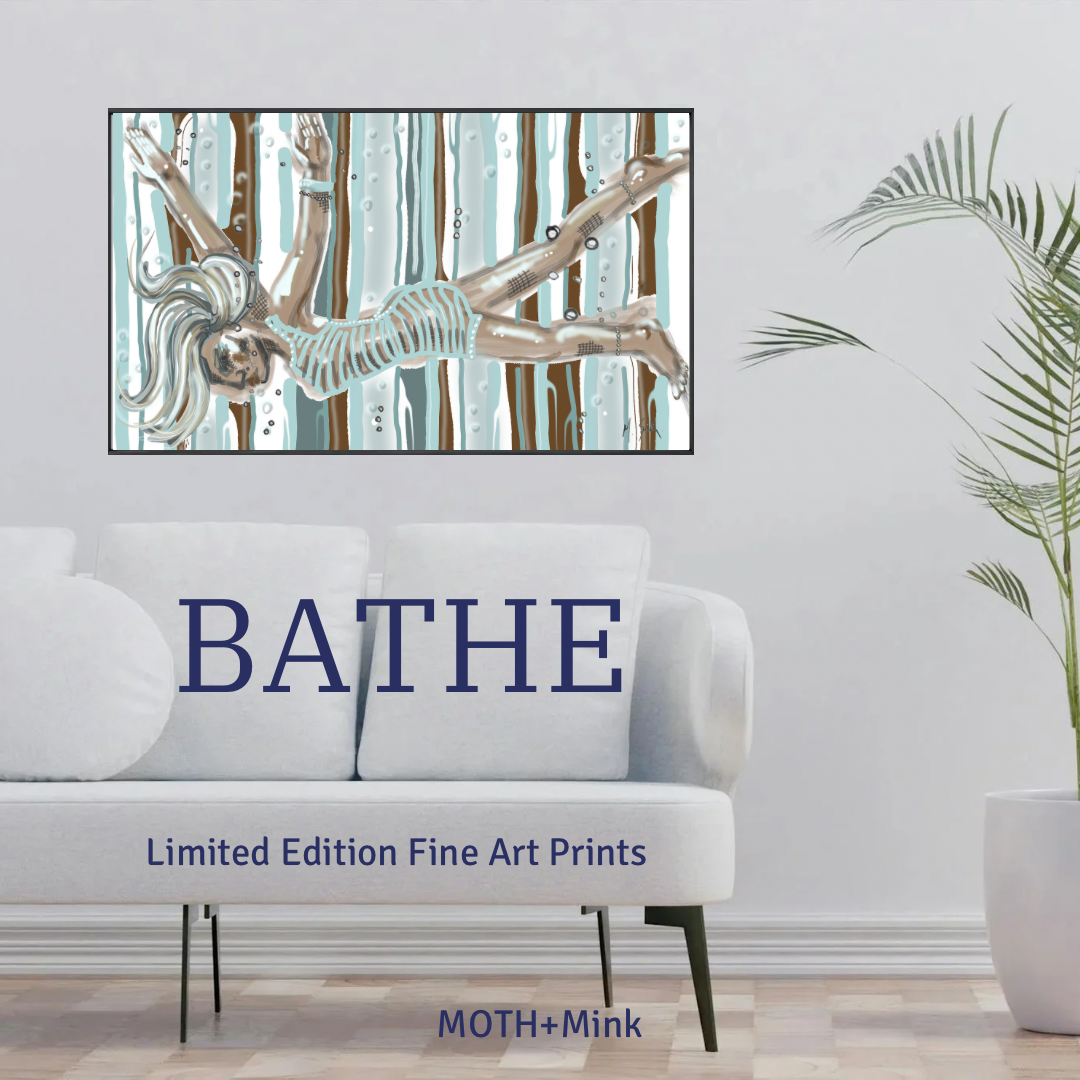 Bathe, Limited Edition Fine Art Print