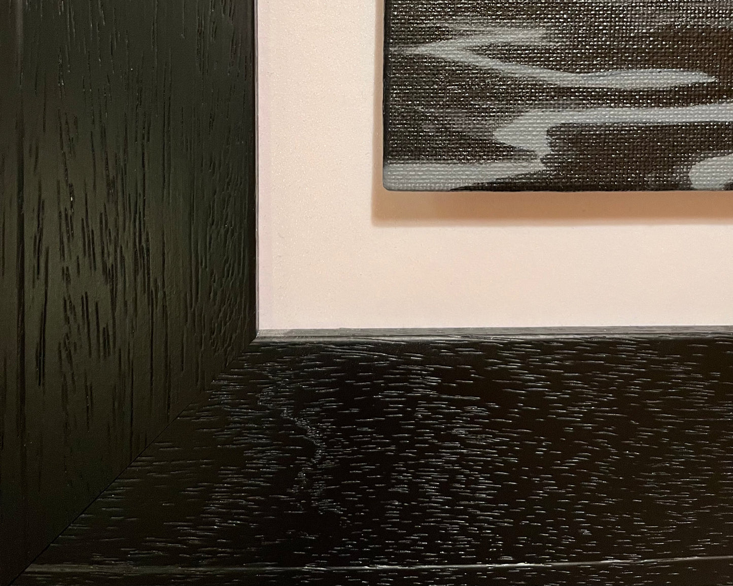 Black Water, Original Acrylic Painting on Canvas Board