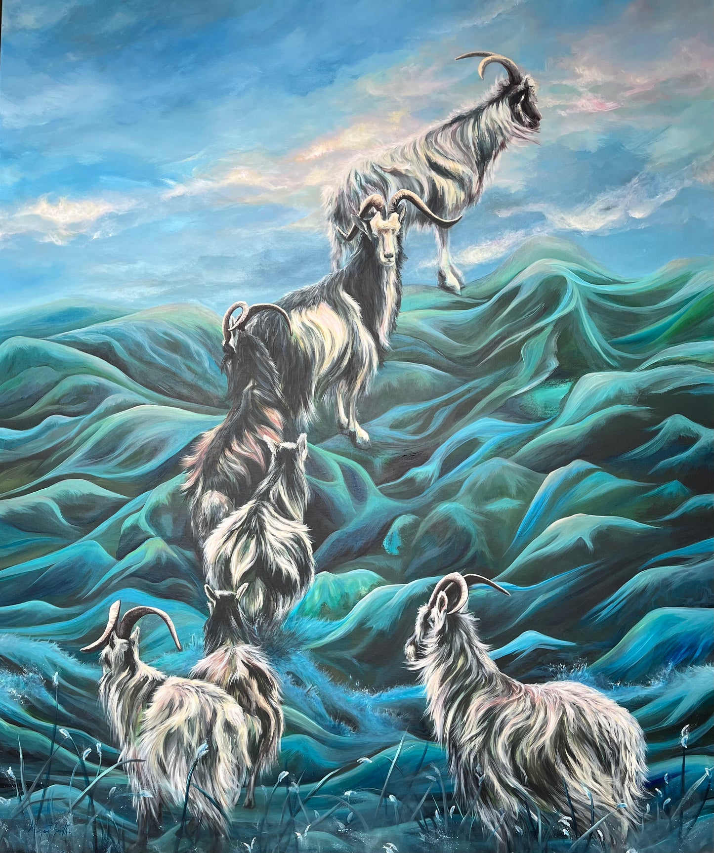 The G.O.A.T, Pursuit Of A Promise. Limited Edition Fine Art Print