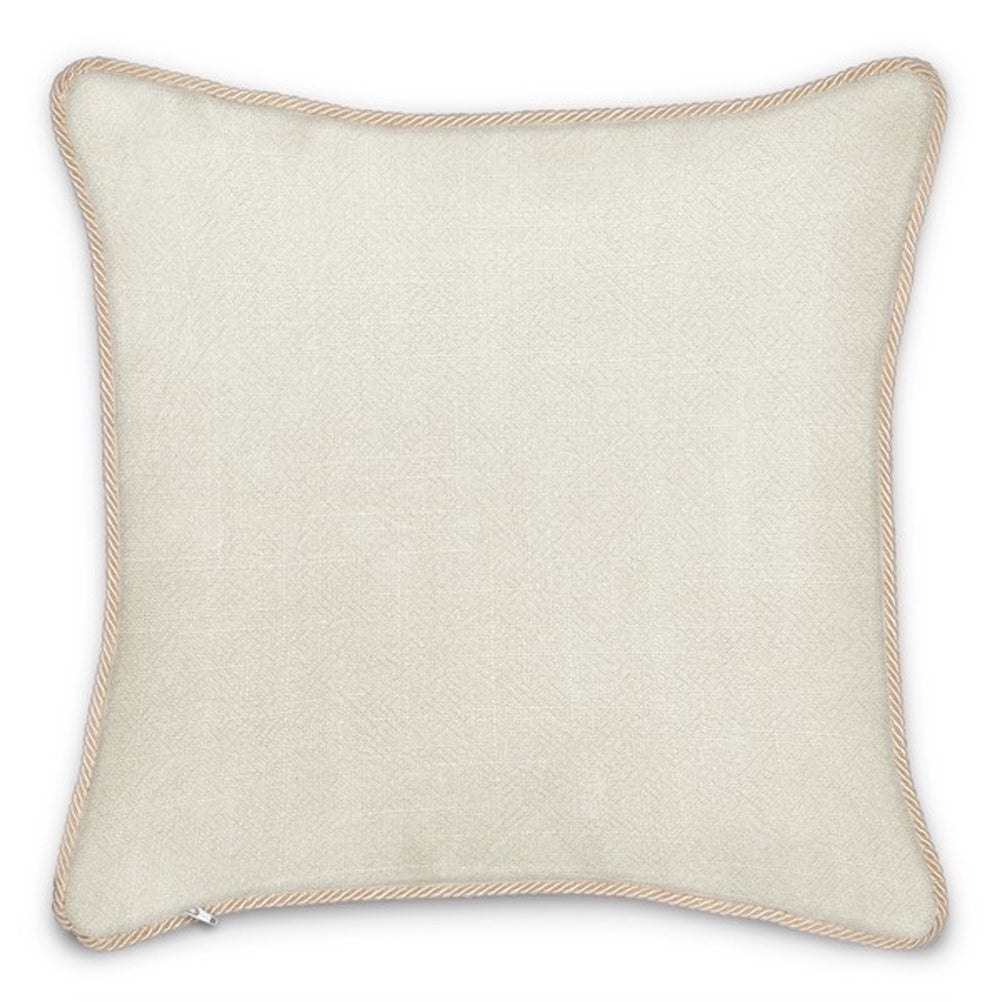 Winter Nights, Pale Green and Cool Blue, Feather Filled Silk Cushion.