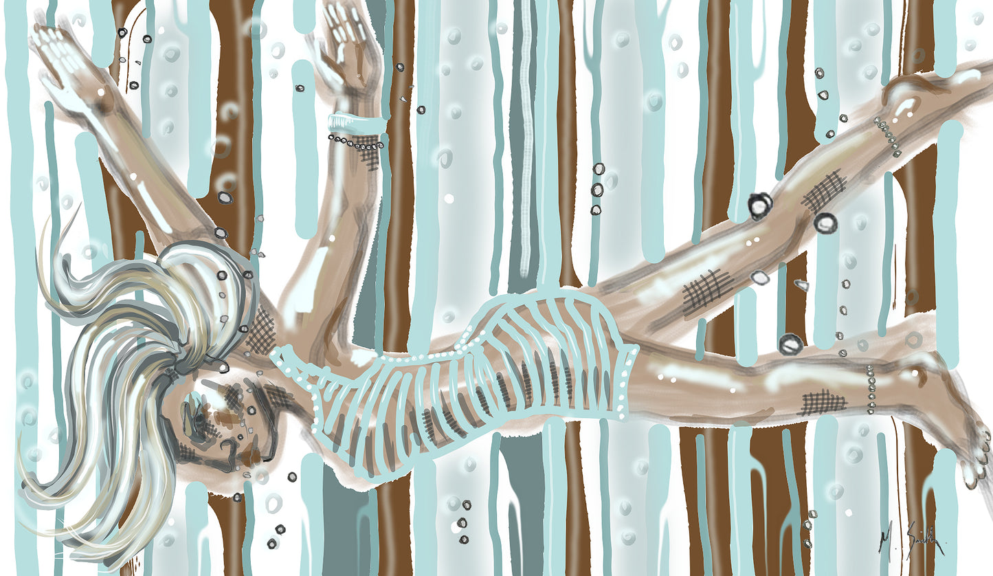 Bathe, Limited Edition Fine Art Print