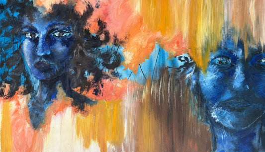 End After,  Original Acrylic Painting on Canvas
