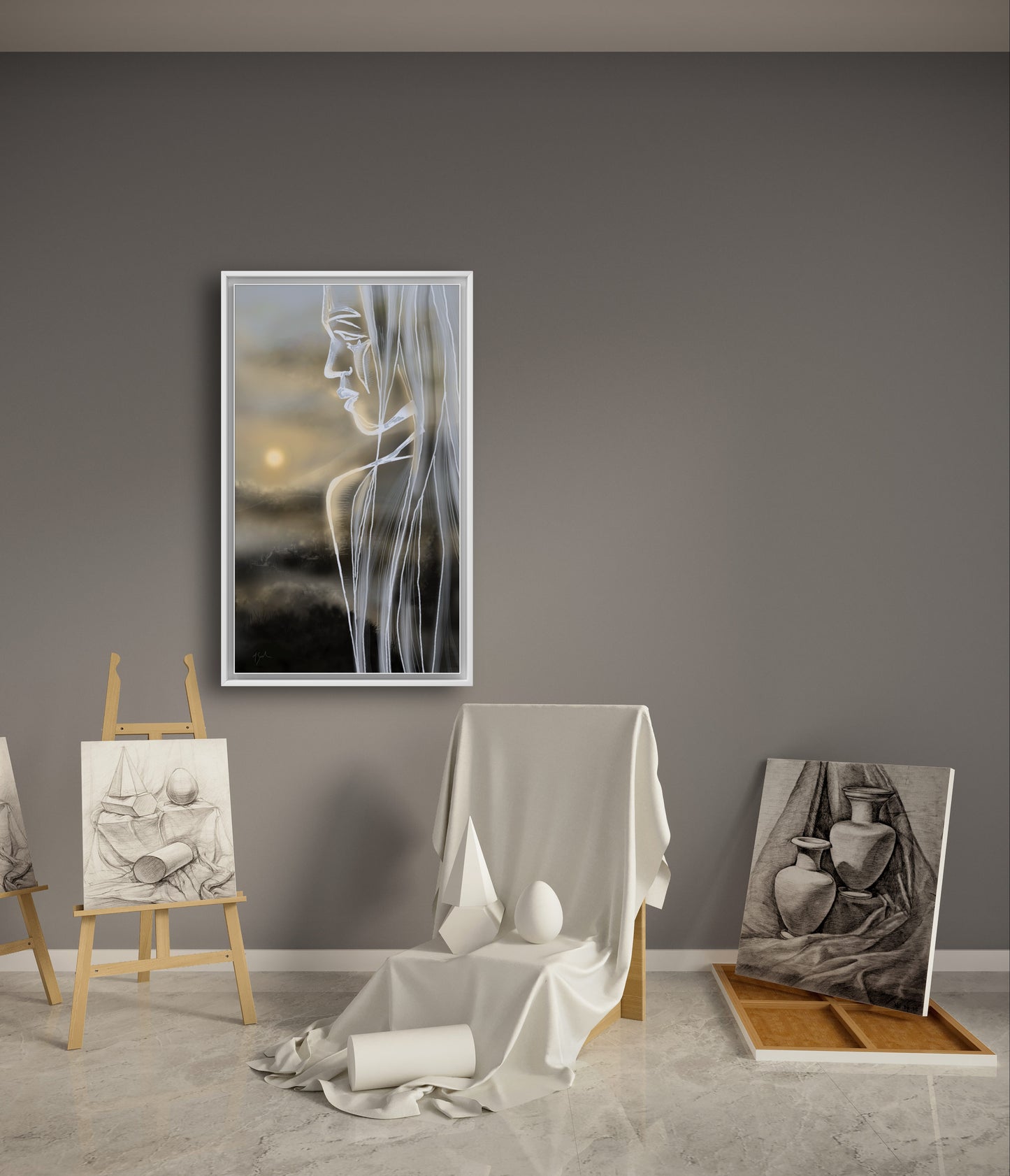 The Mist And The Fog,  Fine Art Print