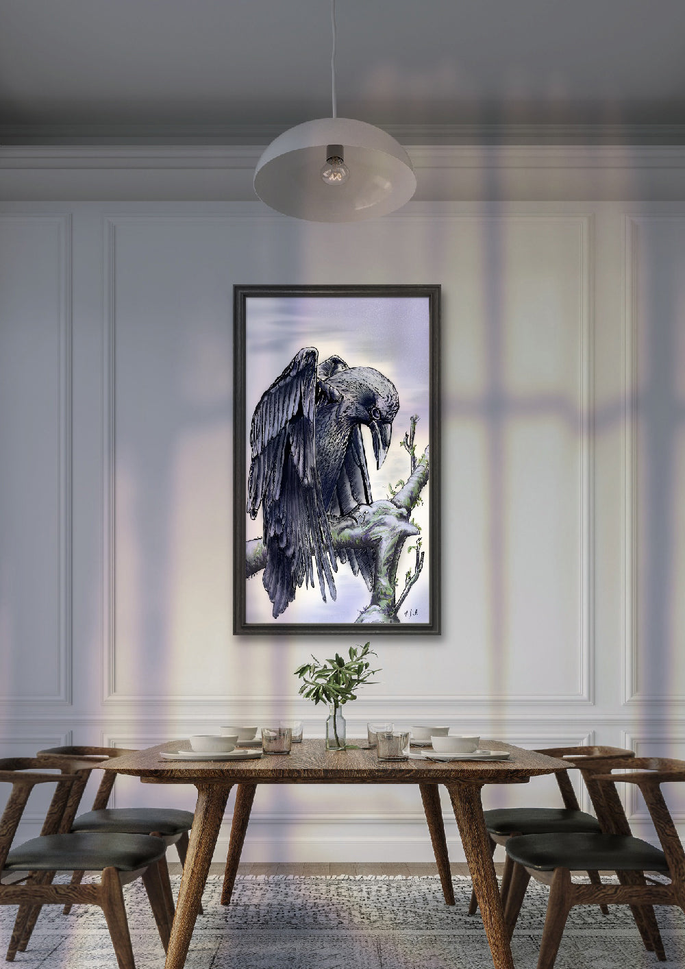 The Raven,  Fine Art Print
